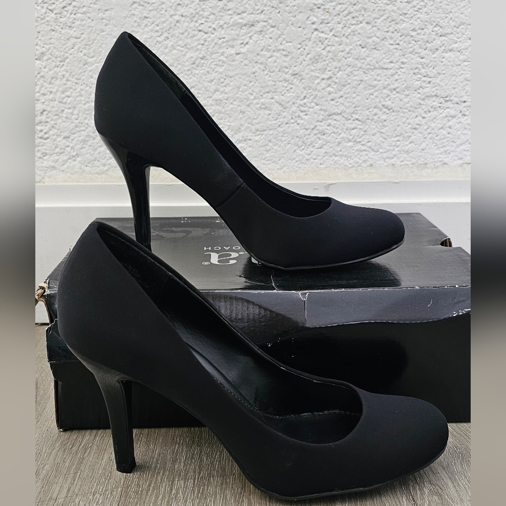 a.n.a Black Platform Heels Size 8